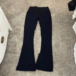 Splits59 Tall RAQUEL FLARED HIGH WAIST LEGGING Medium Black